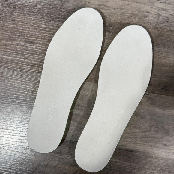 Rothy's Lace Up Sneakers RS02 Knit Courtside White 10.5 - Picture 9 of 13